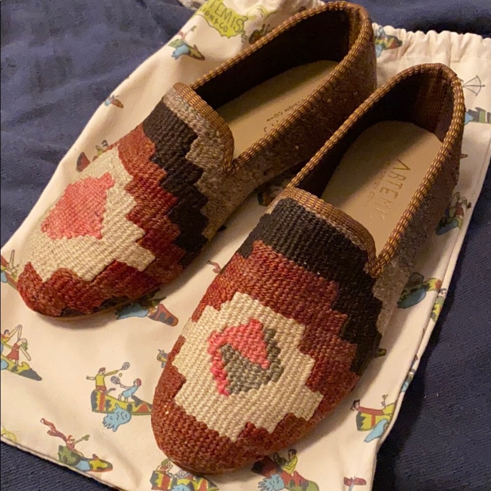 Artemis Kilim Loafers